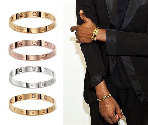 cartier love bracelet for men - largest men's cartier love bracelet.